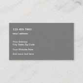 Painting-Service Visitenkarte (Rückseite)