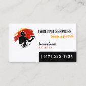 Painting Services | Painters Visitenkarte (Vorderseite)