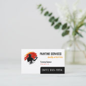 Painting Services | Painters Visitenkarte (Stehend Vorderseite)