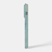 Painting style image of Paphos Castle and harbour iPhone Hülle (Linke Seite)