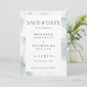 Painting texture save the date (Stehend Vorderseite)