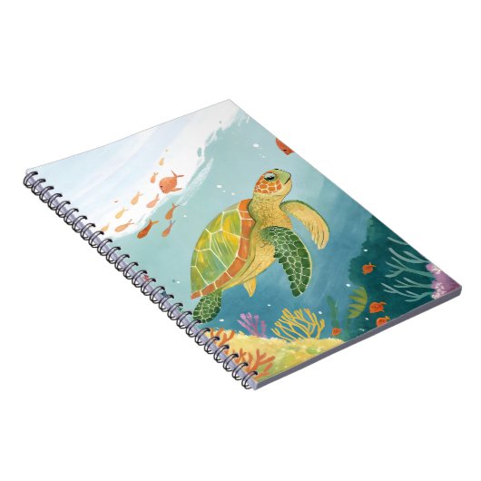 Painting Turtle Notizblock (Rechte Seite)