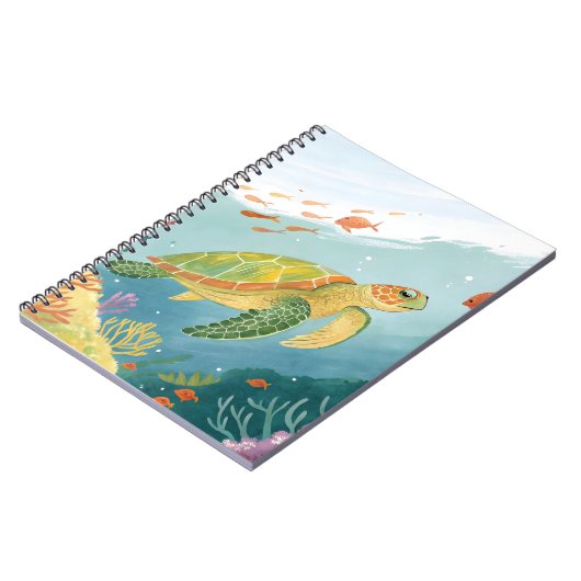 Painting Turtle Notizblock (Linke Seite)