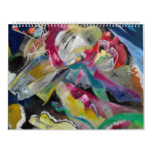 Painting with White Lines - Wassily Kandisnky Kalender (Titelbild)