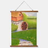 Paintings by KRS Wandteppich Mit Holzrahmen (Vorderseite 3)