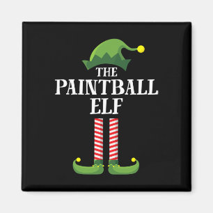 Paintll Elf Matching Family Group Weihnachtsfest P Magnet