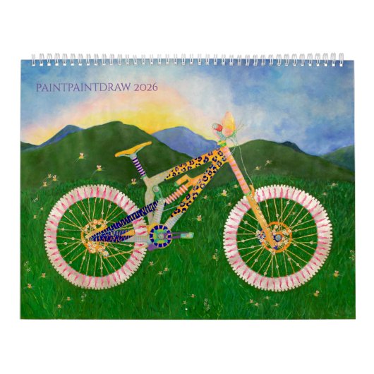 PAINTPAINTDRAW 2025 Kalender (Titelbild)