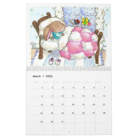 paintpaintDraw 2026 Kalender (Mär 2026)