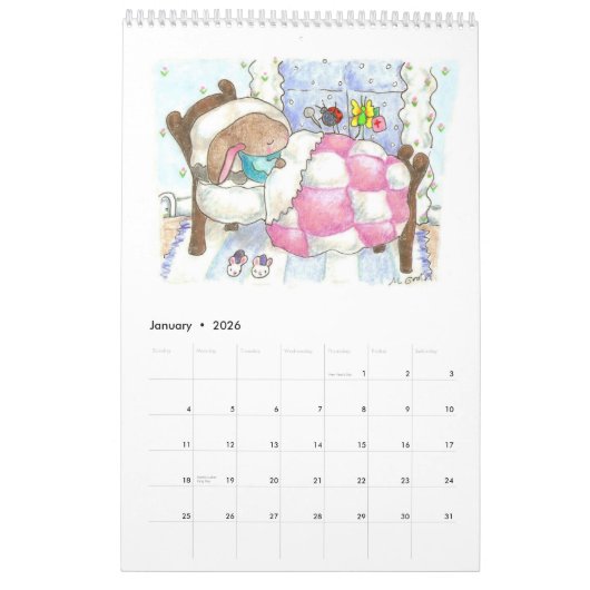 PaintpaintDraw 2026 Sonnenkalender Kalender (Jan 2026)