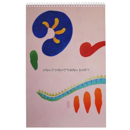 Paintpaintdraw 2027 Kalender (Titelbild)
