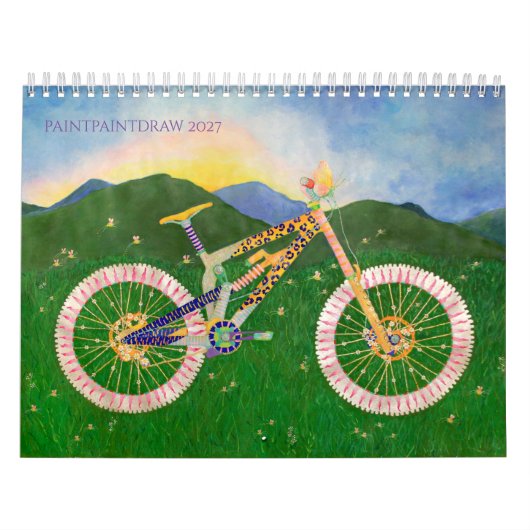 PaintPaintDraw 2027 Kalender (Titelbild)