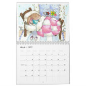 PaintPaintDraw 2027 Kalender (Mär 2027)