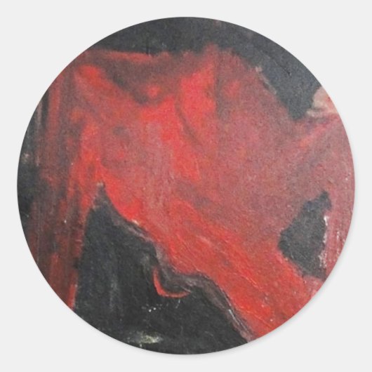 PAINTUS INTERUPTIS RUNDER AUFKLEBER (Vorderseite)