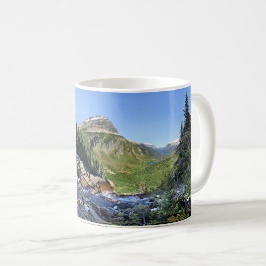 Paiota Falls - Glacier National Park Kaffeetasse (VorderseiteRechts)