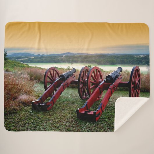 PAIR OF CANNON SHERPADECKE (Vorderseite (Horizontal))