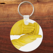 Pair of latex gloves schlüsselanhänger (Vorderseite)