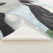 Pair of Pinguins - Badetuch Sherpadecke (3/4)