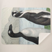 Pair of Pinguins - Badetuch Sherpadecke (Vorderseite (Horizontal))