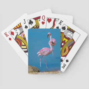 Pair of Pink Flamingos Playing Cards Spielkarten