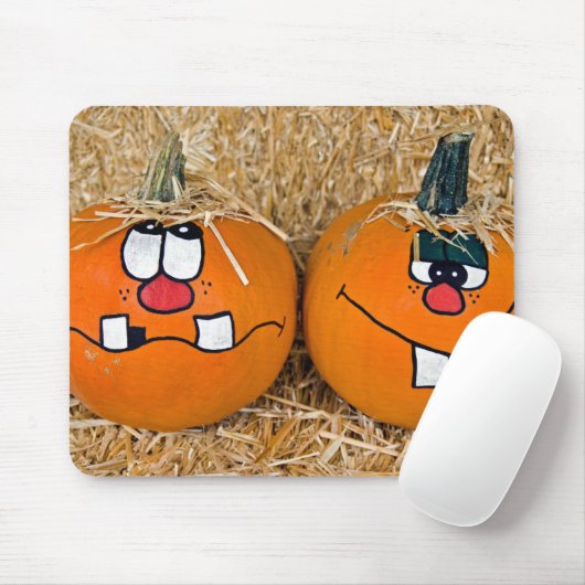 Pair of Pumpkins Mousepad (Mit Mouse)