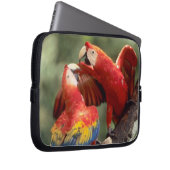 Pair of Scarlet Macaws Laptopschutzhülle (Vorne Rechts)