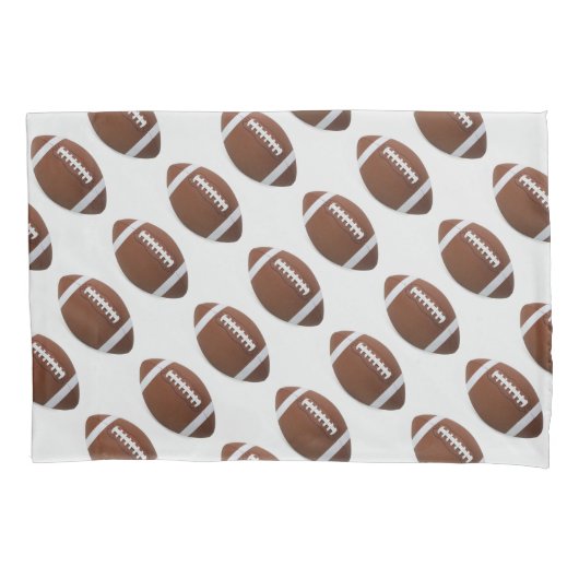 Pair of Standard Size Pillowcases/Football Kissenbezug (Vorderseite-Links)