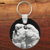 Pair of umbrella cockatoos schlüsselanhänger (Vorderseite)