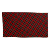 Pair Pillowcase Covers - Red Tartan (Rückseite-Rechts)