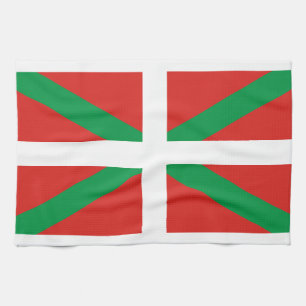 Pais Vasco (Spanien) Flagge Küchentuch