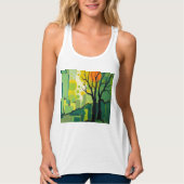 Paisagem Tank Top (Vorderseite)