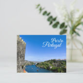 Paisagem tradicional da cidade do Porto Postkarte (Stehend Vorderseite)