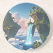 Paisaje de montañas flotantes getränkeuntersetzer (Vorne)