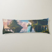 Paisaje de montañas flotantes seitenschläferkissen (Rückseite)