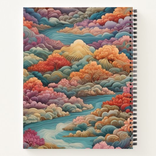 Paisaje de Seda Notizblock (Rückseite)