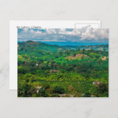 Paisaje del café postkarte (Vorne/Hinten)