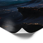 Paisaje Espacial Apocalíptico Poster (Ecke)