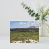 Paisaje hat zona Princesa Ico entworfen. Lanzarote Postkarte (Stehend Vorderseite)