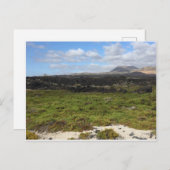 Paisaje hat zona Princesa Ico entworfen. Lanzarote Postkarte (Vorne/Hinten)