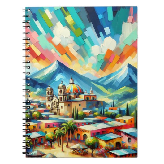 Paisaje Mexicano Notizblock (Vorderseite)