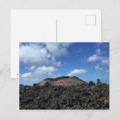 Paisaje Parque Nacional Timanfaya. Lanzarote Postkarte (Vorne/Hinten)