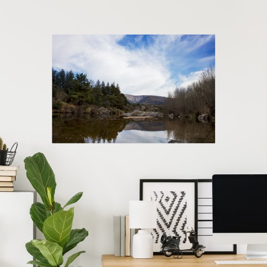 Paisaje Poster (Heimbüro)