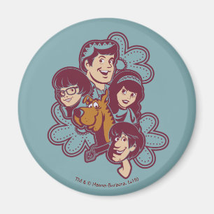 Paisely Blume Scooby-Doo und die Gruppe Magnet