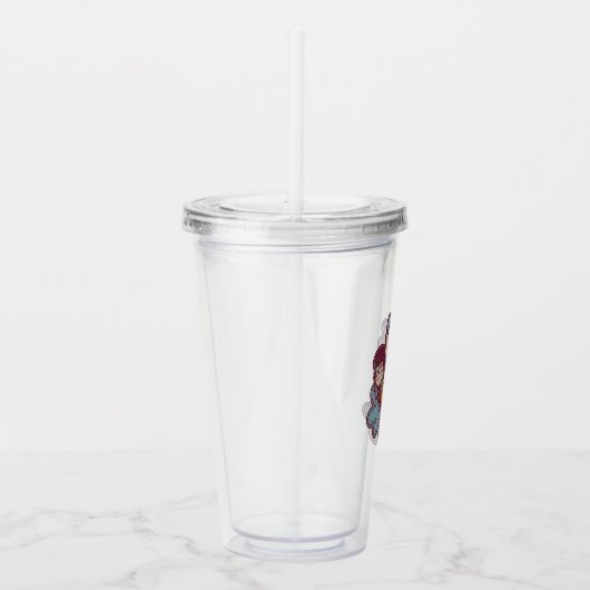 Paisely Flower Scooby-Doo and the Gang Acryltrinkbecher (Rechts)