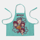 Paisely Flower Scooby-Doo and the Gang Schürze (Vorderseite)