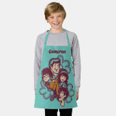 Paisely Flower Scooby-Doo and the Gang Schürze (Getragen)