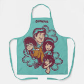 Paisely Flower Scooby-Doo and the Gang Schürze (Vorderseite)
