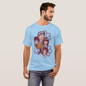 Paisely Flower Scooby-Doo and the Gang T-Shirt (Vorne ganz)