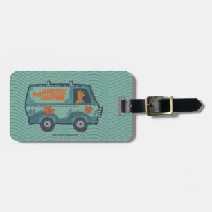Paisely Scooby-Doo Driving Mystery Machine Gepäckanhänger