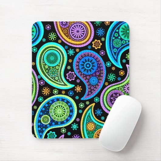Paisley 2.0 mousepad (Mit Mouse)