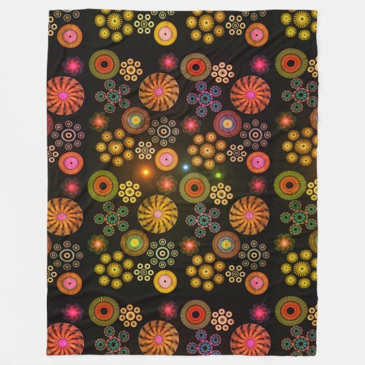 Paisley 5 fleecedecke (Vorderseite)